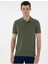 Haki Regular Fit Basic Tişört 3