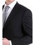Siyah Slim Fit Düz Mono Yaka Klasik Takım Elbise 5