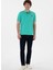 Erkek Regular Fit Polo Yaka Mint Basic Tişört 5