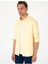 Sarı Slim Fit Uzun Kollu Gömlek 3