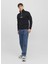 Siyah Erkek Relaxed Sweatshirt Jorvesterbro Sweat Quarter Zıp Hn N 5