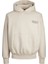Kapüşon Yaka Krem Erkek Sweatshırt 12244773_JORGRACIA Graphıc Sweat Ho 1