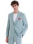Mavi Slim Fit Düzi Mono Yaka Klasik Takım Elbise 5