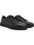 Siyah Erkek Deri Sneaker 10-76-D-5ss 2