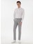 Gri Erkek Slim Fit Chino Pantolon Hagas 1