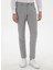 Gri Erkek Slim Fit Chino Pantolon Hagas 2