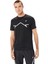 2011D026-001LITE-SHOW Ss Top Siyah Erkek Bisiklet Yaka Regular Fit Baskılı T-Shirt 2