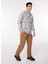 Gri Erkek Relaxed Fit Kareli Gömlek D3WM-GML3 3
