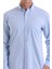 Mavi Comfort Fit Düz 100% Pamuk Düğmeli Yaka Uzun Kollu Casual Oxford Gömlek 5