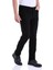 Siyah Regular Fit Desenli Pamuklu 5 Cep Kanvas Pantolon 2