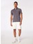Antrasit Erkek Polo Yaka Basic Blok Polo T-Shirt D4SM-TST3241 2