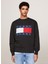 Rlx Bıg Bisiklet Yaka Siyah Erkek Sweatshırt DM0DM19222BDS 1