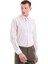 Bej Comfort Fit Baskılı 100% Pamuklu Slim Yaka Uzun Kollu Klasik Gömlek 4