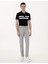 Gri Slim Fit Kanvas Pantolon 1