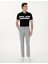 Gri Slim Fit Kanvas Pantolon 3