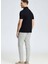 Merserize Pamuk Siyah Polo Yaka T-Shirt 6