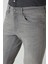 Erkek 5 Cepli Denim Pantolon Gri PNJ22Y22102_D55 4