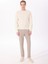 Ekru Erkek Bisiklet Slim Fit Kazak HM703237 2