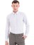 Lacivert Slim Fit Baskılı Pamuklu Slim Yaka Uzun Kollu Klasik Gömlek 1