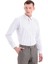 Lacivert Slim Fit Baskılı Pamuklu Slim Yaka Uzun Kollu Klasik Gömlek 4