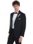 Lacivert Slim Fit Düz Çıkma Şal Yaka Damatlık 3