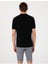 Siyah Slim Fit Polo Yaka Triko Tişört 5