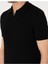 Siyah Slim Fit Polo Yaka Triko Tişört 7