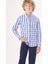 Regular Fit Yaka Düğmeli Lacivert Erkek Çocuk Gömlek GM23Y231169_D39 1