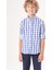 Regular Fit Yaka Düğmeli Lacivert Erkek Çocuk Gömlek GM23Y231169_D39 5