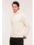 MB Ros 17HS109 4pr Ekru Erkek Sweatshirt 1