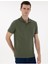 Haki Regular Fit Basic Tişört 3