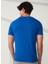 Bisiklet Yaka Mavi Erkek T-Shirt FM23S07TGBLUETTE 4