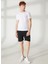 Bisiklet Yaka Beyaz Erkek T-Shirt FM23S26TGWHITE 2