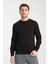 Erkek Uzun Kol Bisiklet Yaka Sweatshirt 3206 2