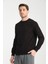Erkek Uzun Kol Bisiklet Yaka Sweatshirt 3206 3
