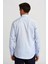 Yarım Italyan Yaka Modern Fit Klasik Gömlek Lacivert GMARS0422302101_D39 4