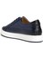 Lacivert Erkek Deri Sneaker 10-76 4