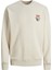 Yuvarlak Yaka Krem Erkek Sweatshırt 12248538_JORMAKI Sweat Crew Neck Tg 1