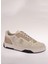Beyaz Erkek Deri Sneaker 27769 2