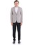 Bordo Slim Fit Desenli Mono Yaka Casual Ceket 2