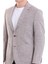 Bordo Slim Fit Desenli Mono Yaka Casual Ceket 5