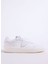 Beyaz Erkek Deri Sneaker Nıce Low Man 1