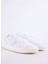 Beyaz Erkek Deri Sneaker Nıce Low Man 2