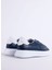 Lacivert Erkek Deri Sneaker Temple Low Man 3