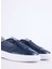 Lacivert Erkek Deri Sneaker Temple Low Man 5
