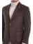 Vizon Slim Fit Düz Mono Yaka Pamuklu Kadife Ceket 5
