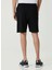 Siyah Erkek Normal Bel Slim Fit Şort 1087469 3