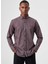 Regular Fit Ekoseli Kahve Spor Erkek Gömlek GM22K222104_D11 4