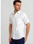 Regular Fit Kısa Kollu Beyaz Erkek Gömlek GM23Y231172_D01 4