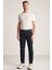 Slim Fit Lacivert 5 Cepli Denim Pantolon 1